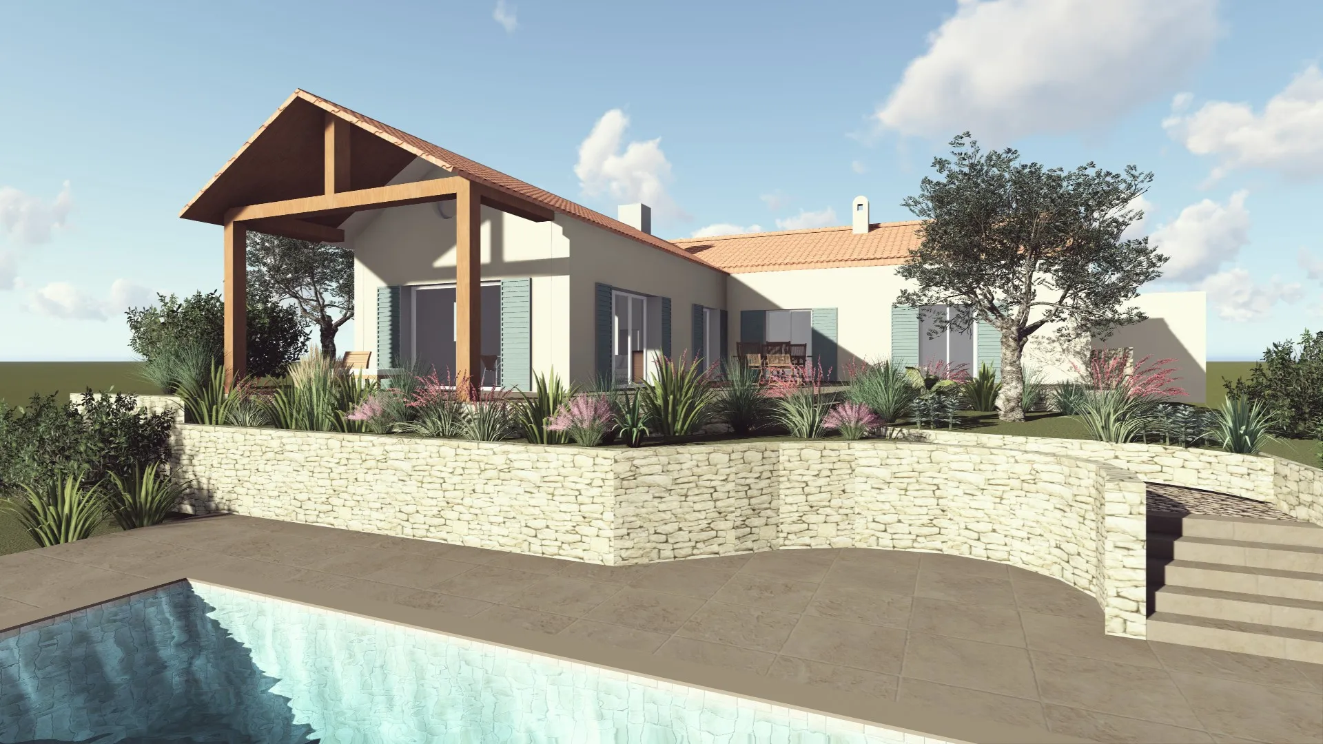 Maison provençale à Vence