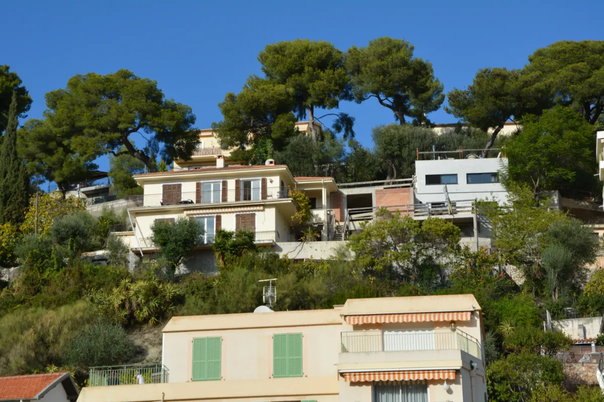 Vue avant de l'extension de maison